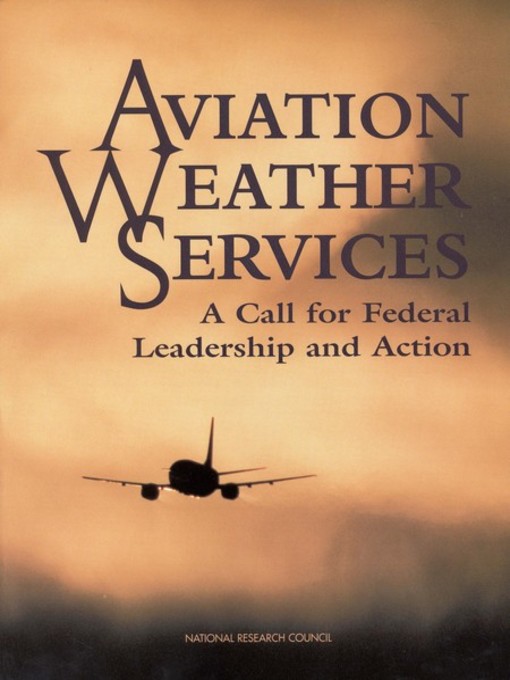 Title details for Aviation Weather Services by National Research Council - Wait list